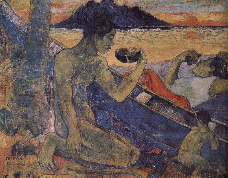 Paul Gauguin A single-plank bridge Germany oil painting art
